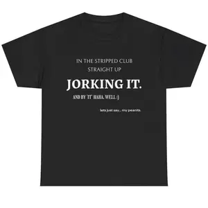 100% Cotton Jorking It Tshirt, Cursed, Weirdcore Shirt, Jork it, Weird Meme, Funny Ironic TShirt Funny Clothes, Menswear Top Original Sleeves, Adult funny T-shirt, Gift for Woman and Man