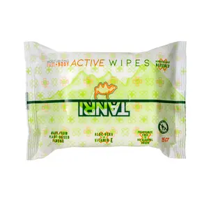 TANRI UNSCENTED FACE & BODY WIPES 25CT (per package)
