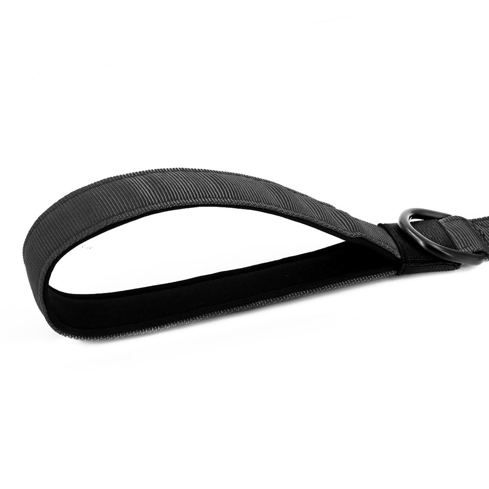 Military Tactical Dog Leash Adjustable Quick Release Elastic Leads Rope With 2 Control Handle For Medium And Small Dogs Pet Supplies Harness Straps