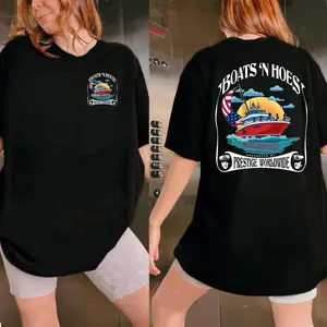 Step Brothers Boats And Hoes Shirt, Step Brothers Movie Shirt, Brennan and Dale Huff, Boats And Hoes Family Trip Shirt