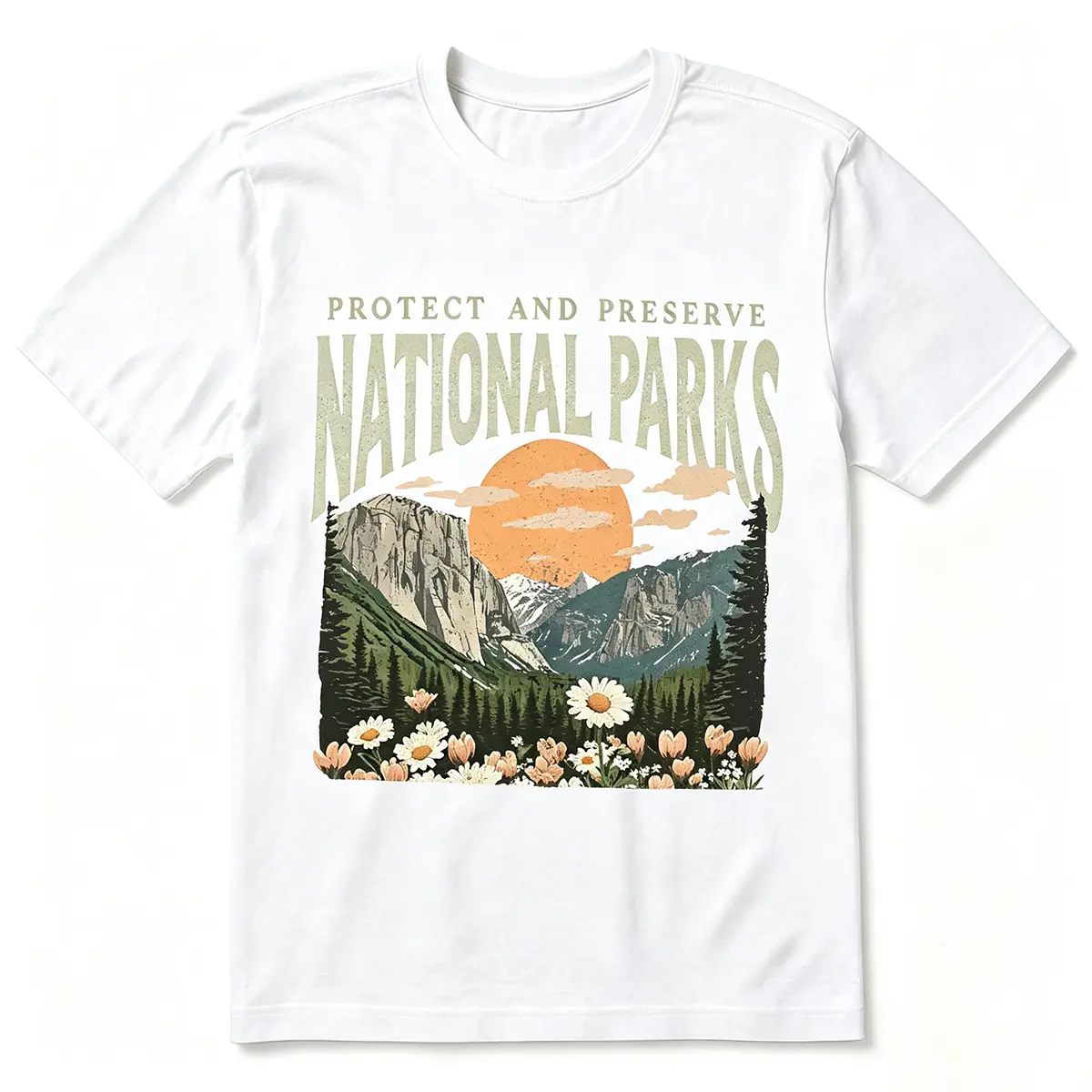 Comfort Colors Vintage National Parks T-Shirt, Nature Lover TShirt, Parks Over Profit Tee, Protect Our Parks Graphic Tee, Hiking Outdoors T-Shirt, Protect and Preserve Graphic Tee, Retro Mountain Outdoor Shirt, Casual Natur