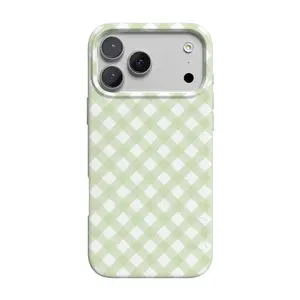 Casely iPhone 17 Pro Case | Sunday Best | Mint Lattice | Compatible with MagSafe | Classic Ultra Thin Design