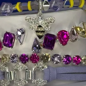 Bomb Party "Worth Buzzing About" Bracelet Stack