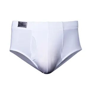 SHEATH Men's Dual Pouch American Briefs - Minimalist Plain Classic Traditional Style Ultra-Soft Modal Blend Next-Gen Support Underwear Boxers