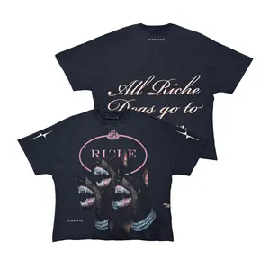 Vie+Riche T-Shirt - Heavenly Dog - Black - VR2006