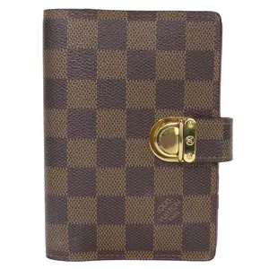 Pre-owned Louis Vuitton Canvas Small Leather Goods Agenda Koala Damier Notebook Cover