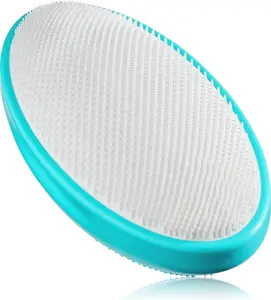 WIZKER Ingrown Hair Brush – Premium Razor Bump Treatment, Soft + Firm Exfoliating Bristles for Sensitive Face & Body, Shaving, Waxing, Laser – Unisex Waterproof Scrub