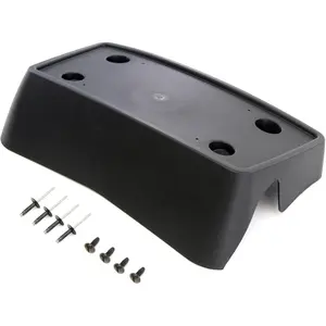 Front License Plate Frame Holder Bracket fits Compatible with Chevrolet Silverado 1500 (2007-2013) Bumper Mounting Hardware Included