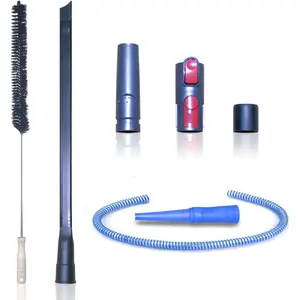 Dryer Vent Cleaner Kit & Refrigerator Condenser Coil Brush-Dryer Lint Brush Vent  Cleaner-Vacuum Attachment for Small Crevice-Dryer Cleaner Brush