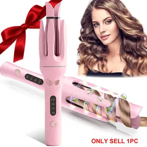 Electric Heated 28mm Hair Curler, 4 Heat Levels Hair Curling Iron, Professional Long-lasting Electric Big Wave Hair Styling Tool for Beach Waves, Blitz Curler, Hair Styling Tools, Rotating Curling Iron, Curling Irons, Hair Styler