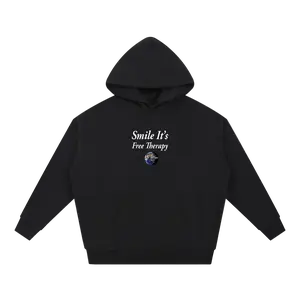"Smile It's Free Therapy" Essential Hoodie