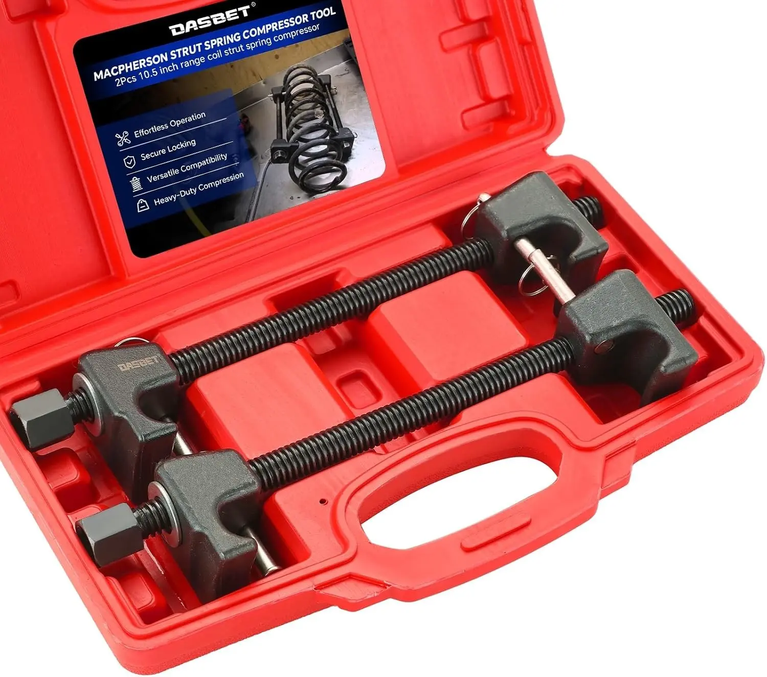 Macpherson Strut Spring Compressor Tool Kit 2PCS