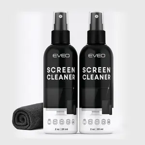 Screen Cleaner Spray 4oz(2ozx2) & Microfiber Cloth Screen Cleaner Spray 4oz(2ozx2) & Microfiber Cloth