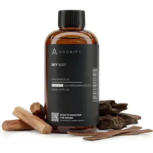 My Way Diffuser Oil, Inspired by 1 Hotel Miami Beach, 6.7 FL Oz, 200 mL Hotel Scent Diffuser Oil, My Way Aromatherapy of Oils for Home & Office, & Sandalwood Scent.