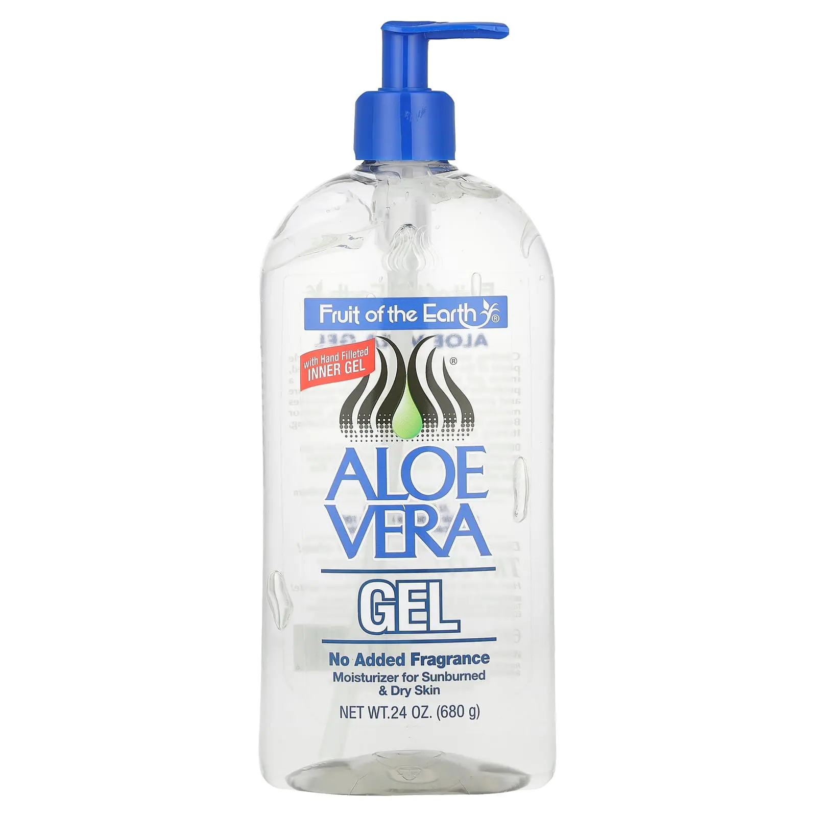 Fruit of the Earth Aloe Vera Gel, 24 oz (680 g)