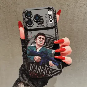 Phone Case Cover, Personalized Hero Gun Design, Compatible with iPhone 11/12/13/14/15/16 Series, Durable Protection