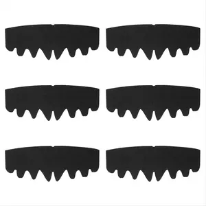 Baseball Caps Inserts Shapers, Flexible Washable Reusable Hat Liner Cap Fitter Inserts, Felt Hat Sweat Liner 6pcs