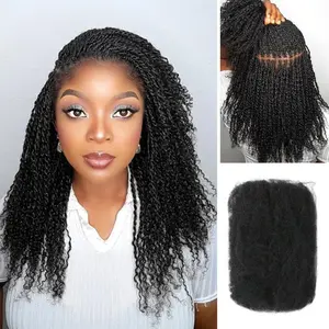 QVR Natural Black Afro kinky Bulk Hair Extensions For Braiding Dreadlock Human Hair 1 Curly dealsforyoudays TikTokShopBlackFriday