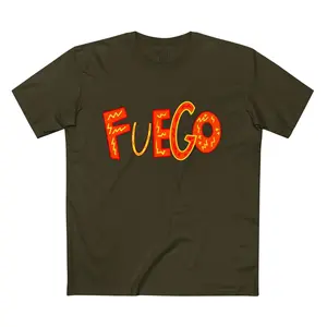 "FUEGO" Unisex Staple Tee