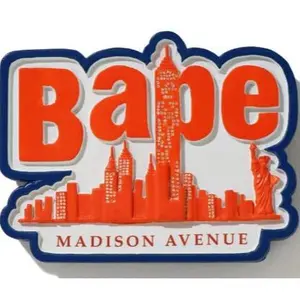 Bape NY City Magnet Orange