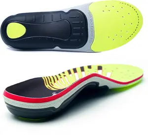 Arch Support Inserts Flat Feet Orthotics para Orthopedic Insole Men Women Absorb Shock Supination Correction Standing All Day Boot Work Shoe Insoles