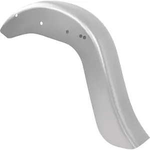 HECASA 6" Extended Rear Fender Compatible with 1986-2017 Harley-Davidson Softail Models Mud Guard Stretched Protection Steel