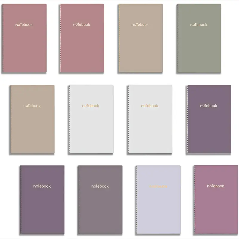 12pcs Pocket Notebook Set, School Stationery, Student Essentials, Journal Supplies, Compact Mini Notepad, Ideal for Notes & Ideas, Portable, Lightweight Design, Perfect Gift Idea, 3.2 X 5 Inches Size