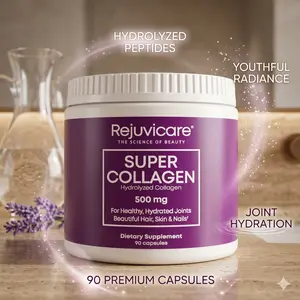Super Collagen Capsules for Beauty, Healthy Joints, Hair, Skin, & Nails, 90 Servings, Multi, (N8745)