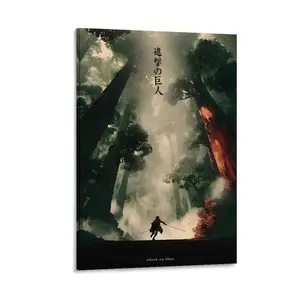 Attack on Titan – able Poster, Wall Decor, Illustration, Japanese Poster, Poster, Anime Poster