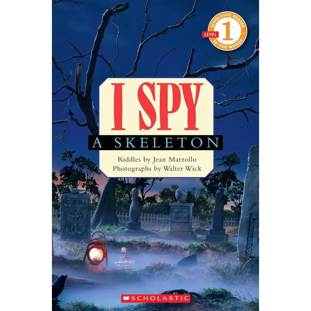 USED Book - I Spy a Skeleton (Scholastic Reader, Level 1) by Marzollo, Jean (Paperback) - english