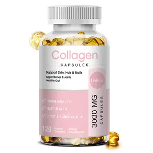 Daitea Collagen Health Supplement - Supports Skin Health and Bone Health 120 Capsules