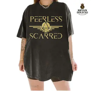 Peerless Scarred Shirt, Red Rising Inspired Graphic Tee, Dark Sci-Fi Fantasy Crewneck T-Shirt, Booktok Aesthetic Streetwear Outfit, Howler Style Shirt, Gift for Men, Gift for Women