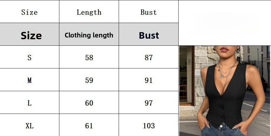 Green Deep V Neck Crop Suit Vest for Women, Sleeveless Button Down Waistcoat Tank Top, Y2K Slim Fit Street Style Blouse, Fashion Summer Top for Party, Gathering & Daily Commute