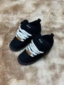 Men's Casual Canvas Shoes, Size 49, Flatform Sneakers, Round Toe, Lace-Up, All-Season, Anti-Slip, Fashionable & Durable, Trainer