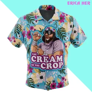 The Cream of the Crop Randy Savage Button Up Hawaiian Shirt