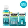Listerine Travel-Size TikTok Shop Trio, Cool Mint Mouthwash 3.2 fl oz, Pocketmist and PocketPaks Fresh Breath Strips