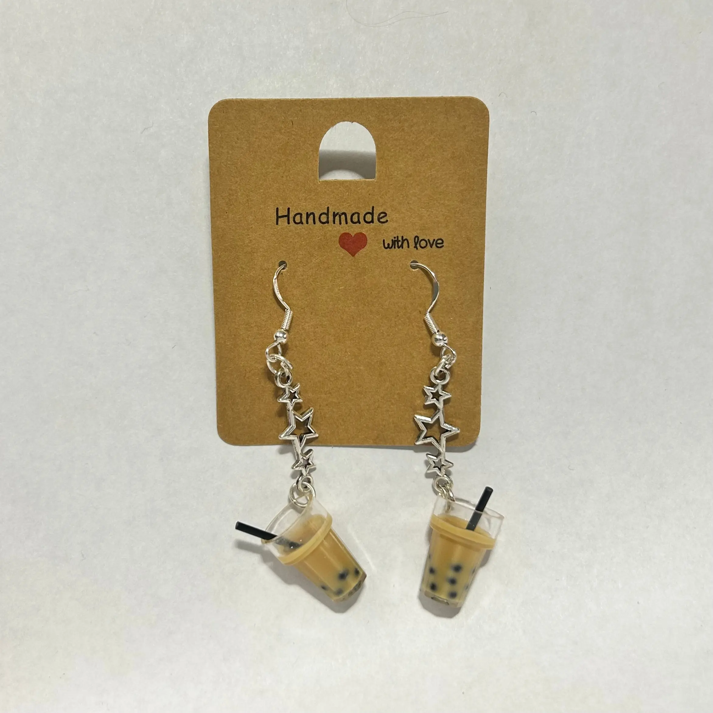 NEW Handmade Boba Earring