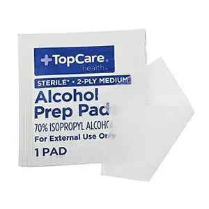 TOPCO Alcohol Prep Pads, 400 Count, Individually Wrapped