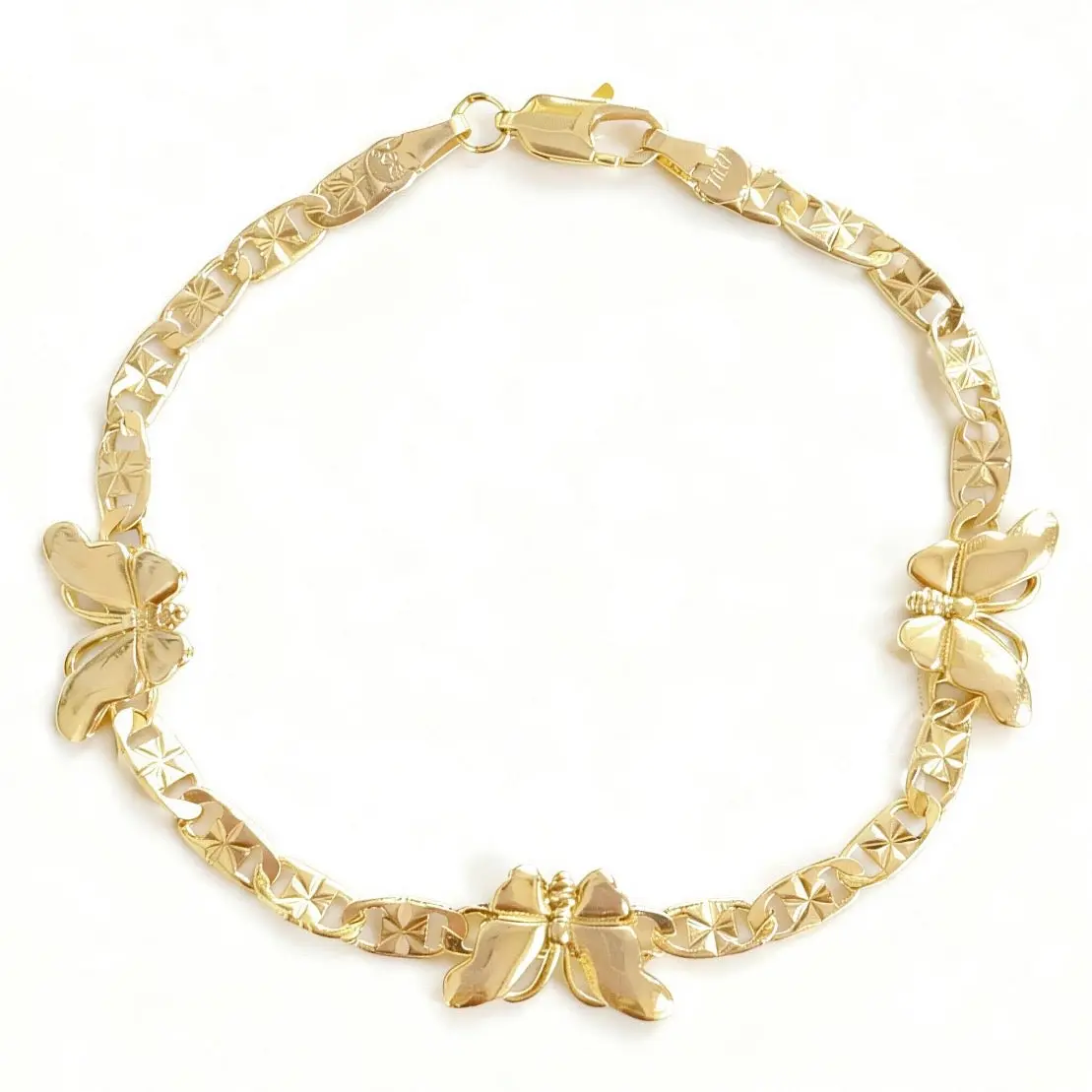 Gold Butterfly Bracelet
