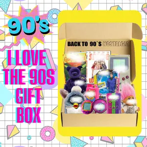 I Love the 90s Gift Box - Double Value Assortment of Trendy Fun Items
