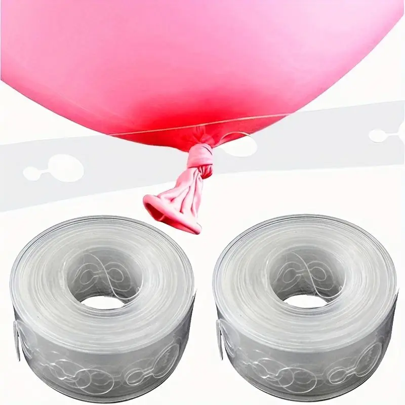 [Balloon Decorating Strip] 1/2 Rolls, Balloon Decorating Strip Kit, Balloon Chain, Balloon Arch Kit For Party Wedding Birthday Shower Decorations, Balloon Arch Set, Balloon Garland Kit