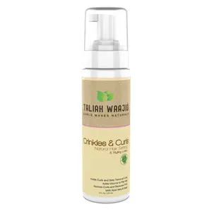 Taliah Waajid Crinkles & Curls 8oz Gel Haircare - Ideal for Styling and Maintaining Hair