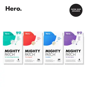 Hero Mighty Patch Micropoint Large, Mighty Patch Original, Mighty Patch Invisible+, Mighty Patch Micropoint Dark Spots Bundle