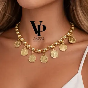 Valmaur Products necklace gold plated