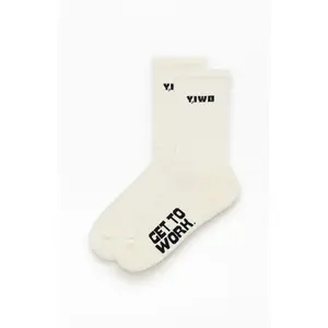 YIWO Men's Hardwear Crew Socks