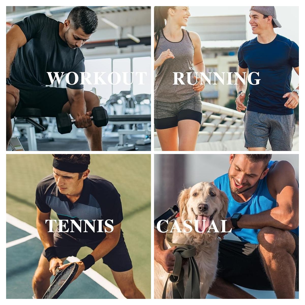 G Gradual Men's 2-Pack 7" Sporty Sports Shorts, Quick-Dry Lightweight Gym Running Workout Athletic Shorts with Zip Pockets summervibes G Gradual Men's 2-Pack 7" Sporty Sports Shorts, Quick-Dry Lightweight Gym Running Workout Athletic Shorts with Zip Pockets summervibes