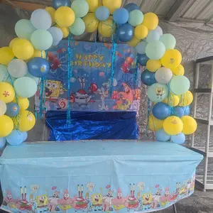 12ft Adjustable Balloon Arch Stand Kit Re-usable Table Balloon Arch Kit with Base High Strength Glass Fiber Pole for DIY Party Wedding Birthday Baby Shower Kids Decorations