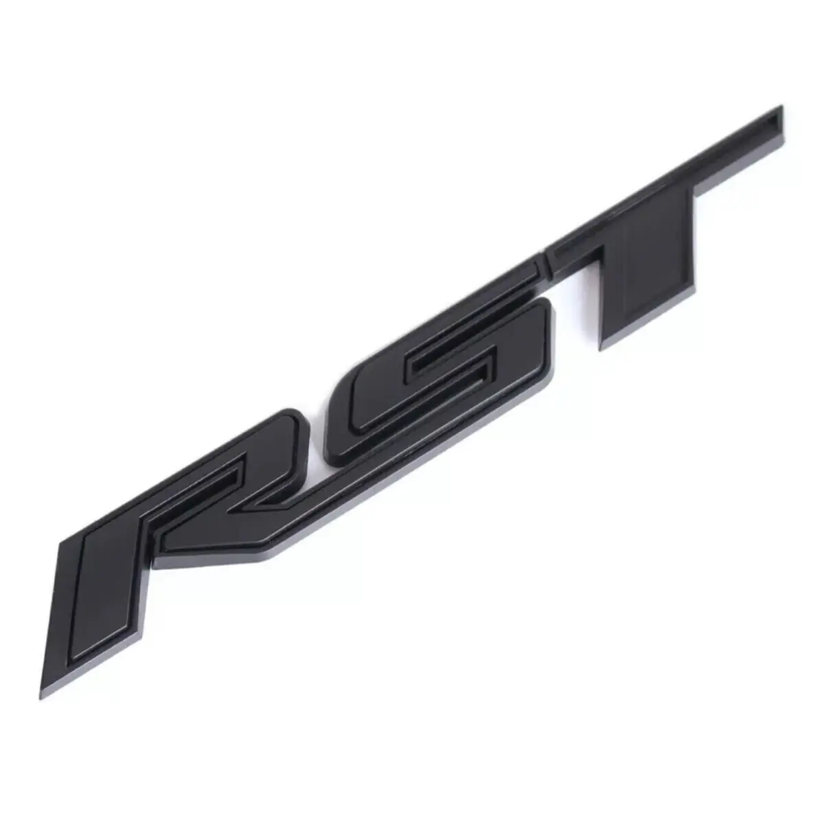 1PC Tailgate RST Emblm Fit 2021-2022 Chevrolet Tahoe Suburban  Gloss Black