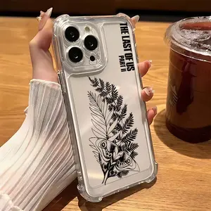 Hot TV The L-Last of U-Us Phone Case Accessories Suitable for iPhone 17 16e 16 15 14 13 12 11 Mini Pro Max Air X XR XSMAX 8 7 Plus Anti Fall Protective Transparent Soft Back Cover Casing