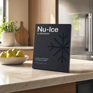 MigreLief Nu-Ice Cap | Reversible Migraine & Headache Relief Ice Cap